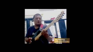 Melayang January Christy backingtracks guitarcover musiccover lagu80an90an [upl. by Carmina]