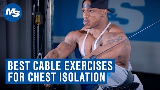 Try This Best Cable Exercises For Chest Isolation w Brandon Hendrickson [upl. by Ainesey]