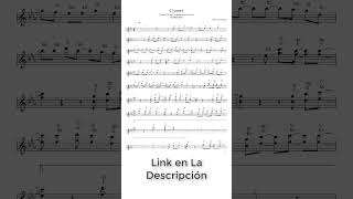 Correré Hillsong Partitura Saxofón Alto Tenor Soprano Trompeta Flauta y Violín [upl. by Ardis]