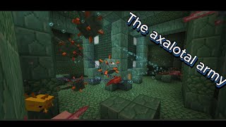 Taking over an ocean monument with Axolotls Ep7 [upl. by Eirrehs256]