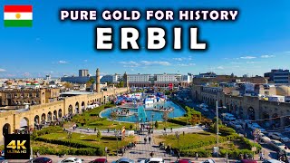 Erbil Capital of Kurdistan 🇮🇶 Citadel of Erbil and Grand Bazaar Walk Tour 2024 [upl. by Rebmac]