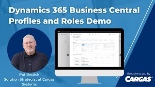 Dynamics 365 Business Central Profiles and Roles Demo [upl. by Zetrauq]