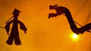 Shadow Puppetry  A Chinese folk art Hello China 83 [upl. by Erialcyram]