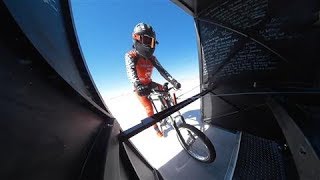 This Bicyclist Just Pedaled 184 MPH Really [upl. by Acile]