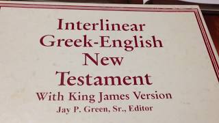 Interlinear Greek English Bible [upl. by Mac]