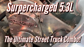 Supercharged 53 Silverado is the ultimate street cruiser Rcsb torqstorm Ls 1500 Chevy supercharger [upl. by Anayd138]