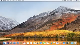 MAC OS X Yosemite  Upgrade to High Sierra Instructions [upl. by Hayes985]