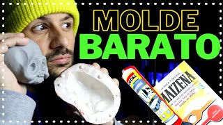 🟢 COMO HACER UN MOLDE DE SILICONA RAPIDO Y ECONOMICO  BARATO [upl. by Nahtnanhoj162]