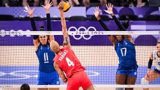 ALL quotMEGA RALLYquot of Italy  Turkiye in VNL  Volleyball Nations League 2024 [upl. by Montagu]