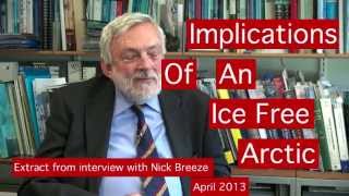 Peter Wadhams  Implications Of Arctic Sea Ice Collapse [upl. by Aneg]