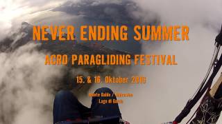 Acro Paragliding Festival Never Ending Summer Lago Di Garda  Italy [upl. by Jojo669]