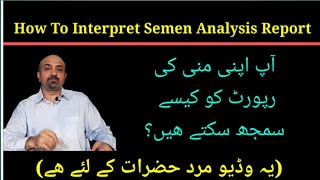 How To Interpret Semen Analysis Report [upl. by Miehar84]