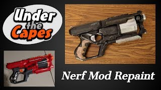 Nerf Cycloneshock Mod Repaint [upl. by Lyford721]