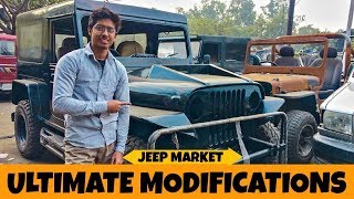 BUDGET JEEP MARKET  Delhi Mayapuri [upl. by Oigroeg805]