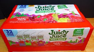 Unboxin Doxin  Juicy Juice Variety Pack 32 Juice Boxes [upl. by Lemuel]