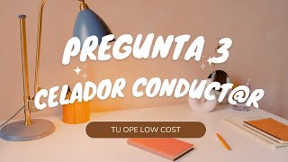 PREGUNTA 3 EXAMEN ULTIMA OPOSICION CELADOR CONDUCTOR SAS RESUELTA Y EXPLICADA [upl. by Anod577]