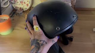 Daytona Helmets 3 4 Open Face Motorcycle Helmet Review Comfortable And Stylish Helmet [upl. by Anrapa]