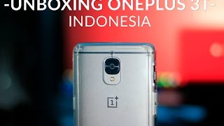 UNBOXING amp HANDS ON  ONEPLUS 3T  YANG LAIN LEWAT  Indonesia [upl. by Sothena201]