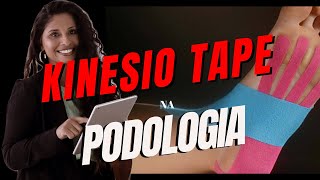 KINESIO TAPE NA PODOLOGIA [upl. by Novej]