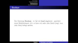 CTutorial 3  Datentypen und Variablen [upl. by Aivata]