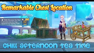 Chill Afternoon Tea Time Blueprint Location [upl. by Sybil]