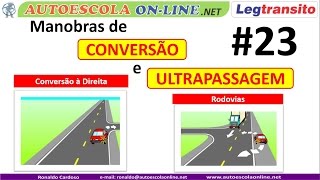 CONVERSÕES  Direita e Esquerda ULTRAPASSAGEM [upl. by Obara]