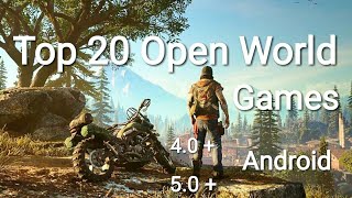 Top 20 Open World Games Android 20  40 [upl. by Antone]