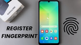 How To Register Fingerprint On Samsung Galaxy A06 [upl. by Nnanaej]