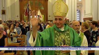 50° DI SACERDOZIO ARCIPRETE G MARCIANTE A SCIACCA CONCELEBRAZIONE EUCARISTICA [upl. by Westfahl]