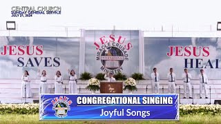 JMCIM  Congregational Singing  Joyful Songs  July 21 2024 [upl. by Abbotsun907]