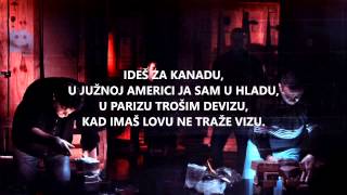 THCF feat COBY  IDEŠ ZA KANADU TEKST [upl. by Merell]