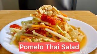 Thai Salad in 3 minutes  Pomelo Thai Salad [upl. by Ennaus]