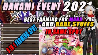 Strategic 9 In 1 Farming Spot  Toram Online  Hanami Event  Easy Orichalcum Ore Farming [upl. by Llertnod]