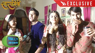 Interview Sanskaar amp Swara Lakshya amp Ragini Celebrate On The Sets Of Swaragini  Exclusive [upl. by Jit]