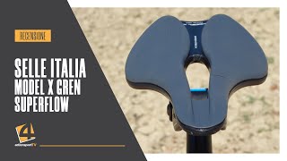 Recensione  Selle Italia Model X Gren SuperFlow [upl. by Ana]