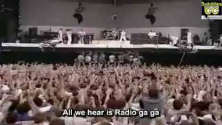 English Subtitles Queen Live Aid [upl. by Suanne]