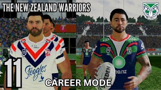 THE 5 DAY TURNAROUND New Zealand Warriors Career Mode NO11 [upl. by Burnaby378]