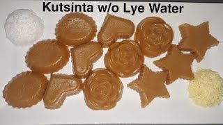 Kutsinta Recipe without Lye Water Easy and Delicious  Pang Negosyo Recipe [upl. by Ylrebmyk]