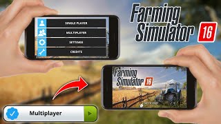 How to connect multiplayer in Fs 16  fs 16 multiplayer  farming simulator 16  Timelapse [upl. by Nazay]