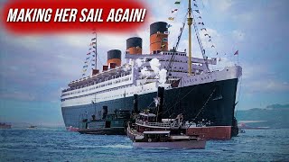 Getting Queen Mary to Sail Again [upl. by Ahsekar]