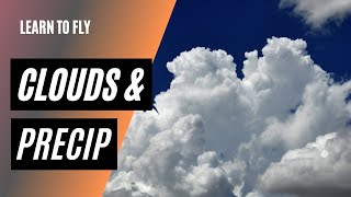 Clouds and Precipitation  Weather for Pilots [upl. by Ecurb511]