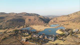 Drone View of Kloofzicht Lodge South Africa [upl. by Melita]