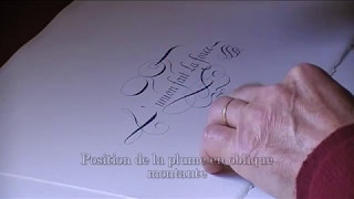 Calligraphie  La batarde française [upl. by Agon505]