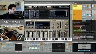 Anomalie Making Beats In Ableton Live On Twitch [upl. by Aikram]