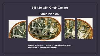 StillLife with Chair Caning Pablo Picasso [upl. by Kellda414]