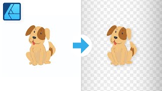 How to Remove White Backgrounds in Affinity Designer Quick amp Easy [upl. by Otrevire957]