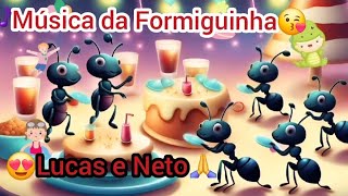 🎶Música da Foriguinha🥰animada🤩 musicaformiguinha formiguinha músicaformiga musicainfantil [upl. by Ailime]