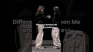 ✨Difference between me and my bestie✨💌 shorts aesthetic fypシ viral trending views relatable [upl. by Tonry4]