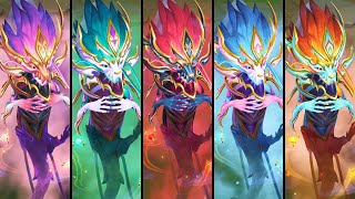 All Porcelain Protector Aurelion Sol Chromas League of Legends [upl. by Fellner]