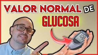 VALOR NORMAL de GLUCOSA  ¿Puedo tener DIABETES🤔 MIRA ESTO  Salud y Diabetes [upl. by Okuy]